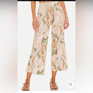 Beach Riot Hailey Pant, Marble Pattern, BNWT, size Large
